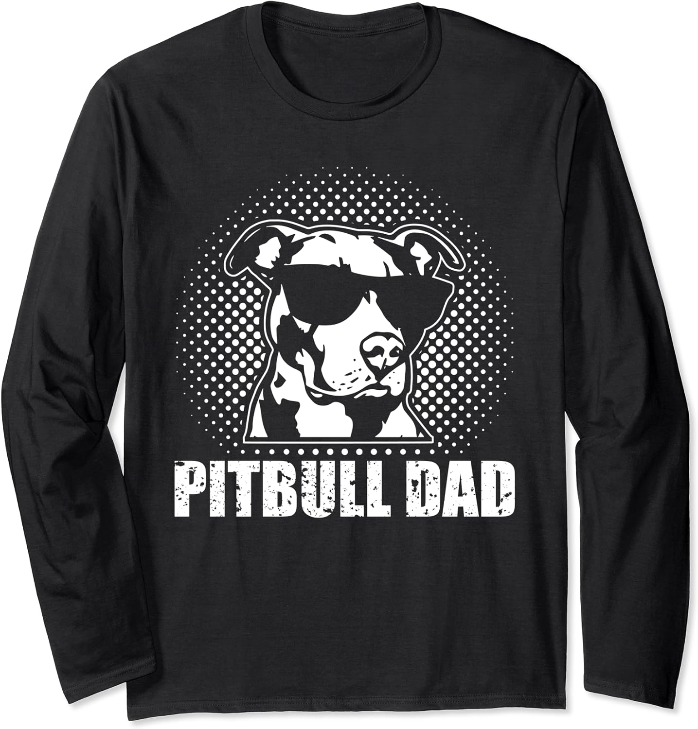 Retro Pitbull Dad Mens Pit Bull Dog Shirt Funny Pit Daddy